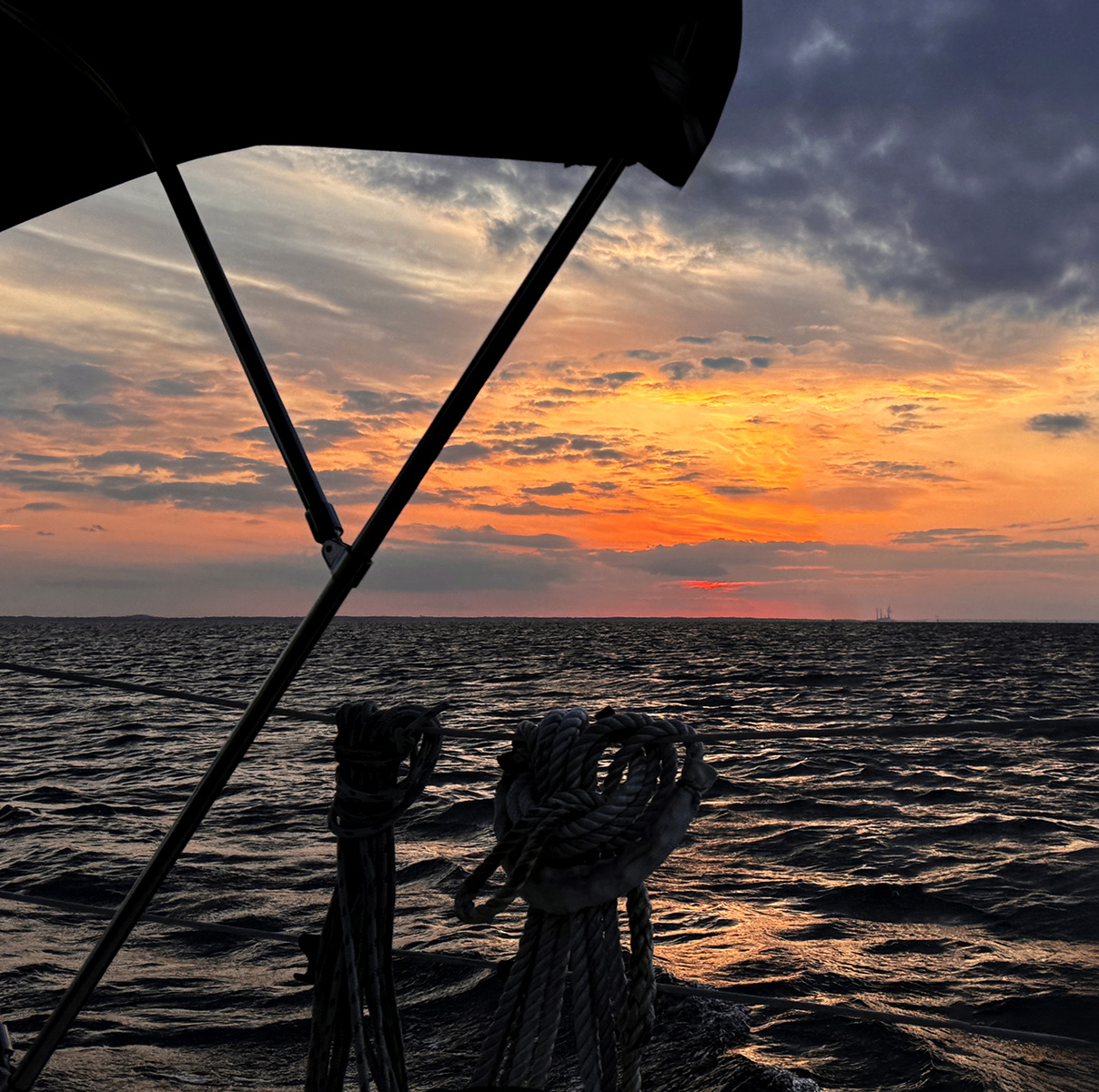 Sunset near Baltimore, Maryland