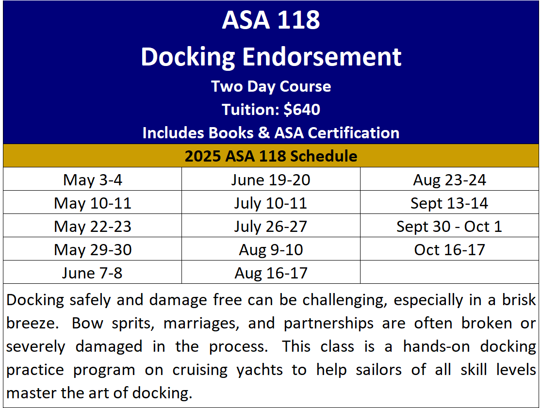 Schedules and Fees Gratitude Sailing Institute